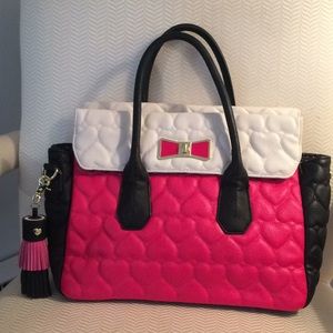 Betsey Johnson Handbag. Large Spring Design.